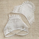 Ажурный чепчик "Ксения" для девочки