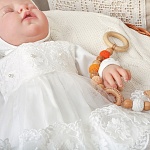 Комплект на выписку девочки "Услада" Флеоле