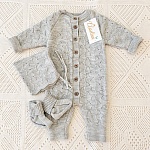 Комплект  "Нила" на выписку, серый