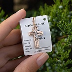 Золотой крестик 14869АКВ