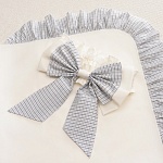 Костюмчик/комплект с уголком Денди серая пастель