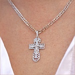 Серебряный крестик 12092АКВ