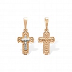 Золотой крестик 12030АКВ