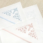 Крестильный комплект "Листики" для ребенка с пеленкой