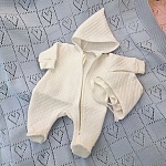 Комбинезон Капитошка молочный
