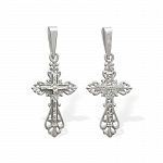Серебряный крестик 10185АКВ
