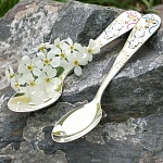 Серебряная ложка "Крестильная"