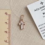Золотой крестик 14601АКВ