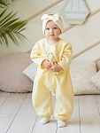 Комбинезон Облачко желтый из муслина