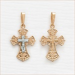 Золотой крестик 11434АКВ