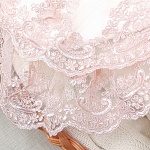 Комплект на выписку девочки "Самия" молочно-пудровый