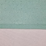 Плед "Капелька" аквамарин