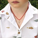 Золотой крестик 14592АКВ