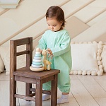 Комбинезон Облачко мятный из муслина