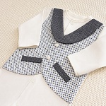 Костюмчик/комплект с уголком Денди крестики-нолики