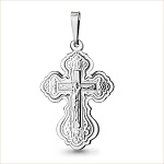 Серебряный крестик 10967АКВ