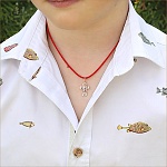 Золотой крестик 14592АКВ