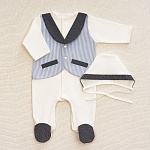 Костюмчик Денди полоска-горошек