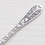 Серебряная ложка "Процветший крест"