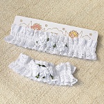 Кружевная повязка с цветочками