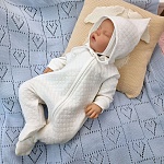 Комбинезон Капитошка молочный