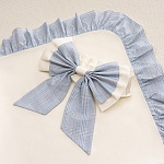 Костюмчик/комплект с уголком Денди клетка и ежевика