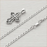 Серебряный крестик 8076ЕЛЗ