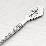 Серебряная ложка "Крест и молитва"