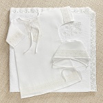 Крестильный набор для ребенка "Ручеек" с полотенцем