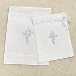 Мешочек для крестильных принадлежностей "Перышко"