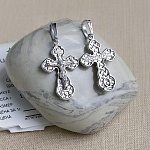 Серебряный крестик 14939АКВ