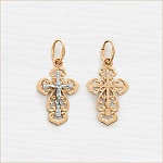 Золотой крестик 14592АКВ