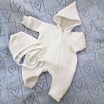 Комбинезон Капитошка молочный