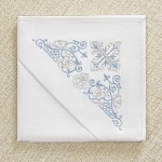 Крестильный комплект "Артемий" для мальчика с пеленкой