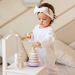 Комбинезон Облачко молочный из муслина