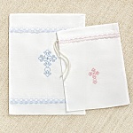 Мешочек для крестильных принадлежностей "Ажурный крест"