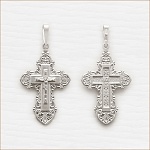 Серебряный крестик 10056АКВ