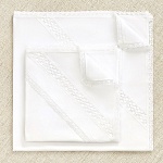 Крестильный комплект "Ирина" для девочки с пеленкой