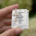 Золотой крестик 11992АКВ