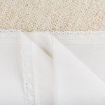 Пеленка с кружевной оторочкой