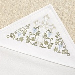 Крестильный комплект "Владимир" для мальчика с пеленкой