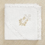 Детский крестильный набор "Золотая лоза" с полотенцем