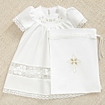 Мешочек для крестильных принадлежностей "Крест с лучиками"