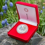 Серебряная медаль "С рождением мальчика"