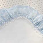 Комплект на выписку "Конфетти" голубой