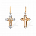 Золотой крестик 922739АКВ