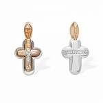 Золотой крестик 922751АКВ