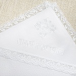 Полотенце для крещения "Классика" с капюшоном