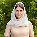 Платок из фатина "Аленушка"