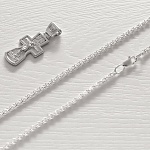 Серебряная цепочка Гарибальди 0,5